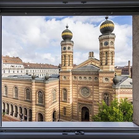Breathless Panorama Synagogue Elegant Attic Free Parking Reservation Needed Budapest Eksteriør billede