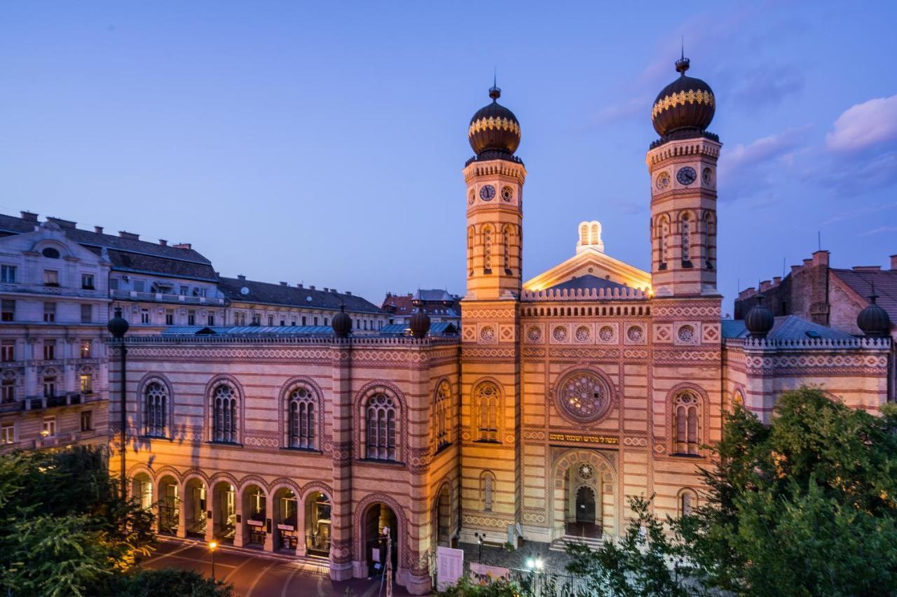 Breathless Panorama Synagogue Elegant Attic Free Parking Reservation Needed Budapest Eksteriør billede