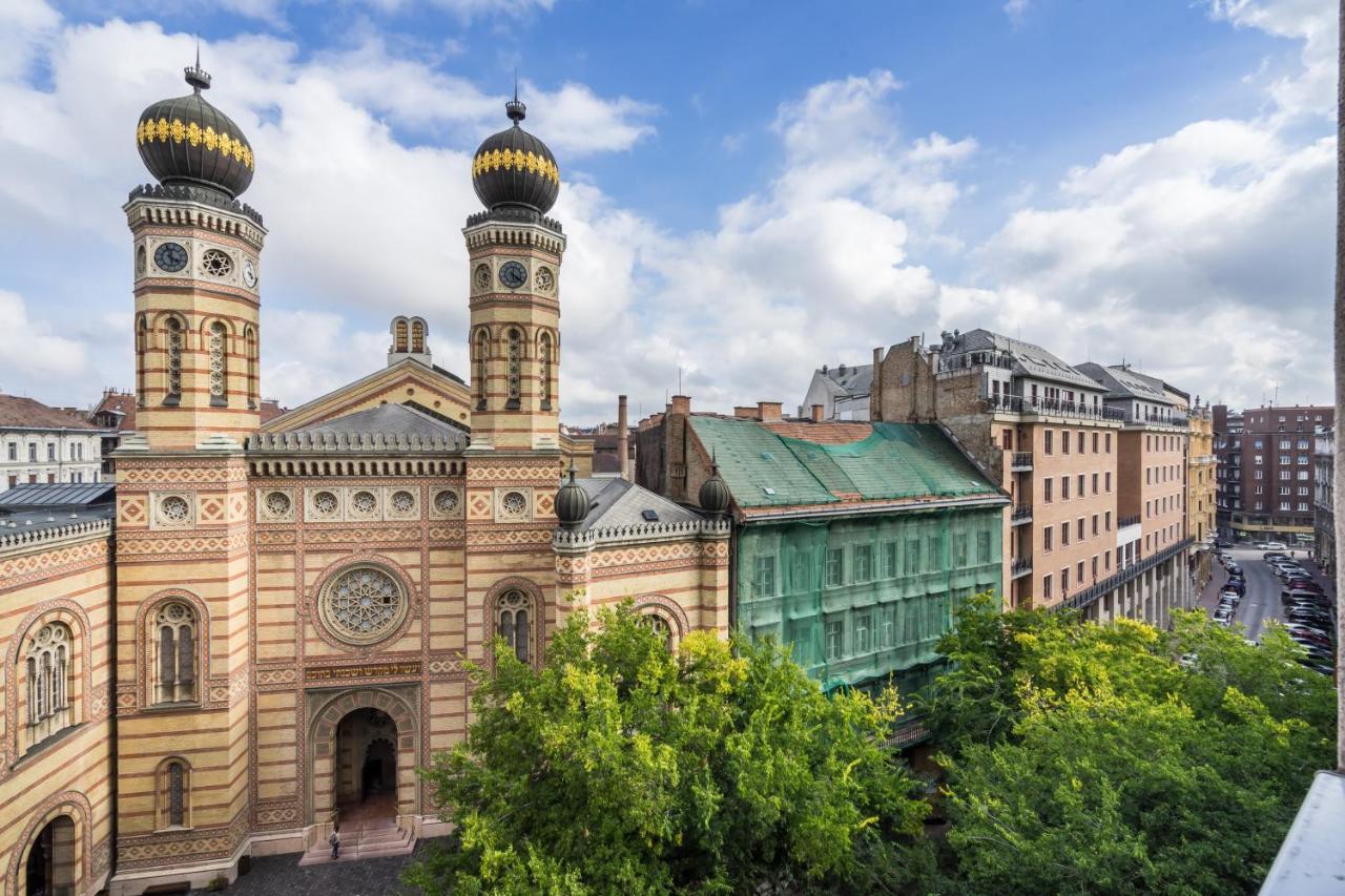 Breathless Panorama Synagogue Elegant Attic Free Parking Reservation Needed Budapest Eksteriør billede