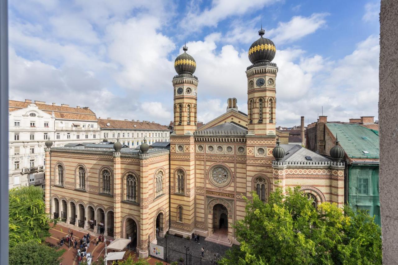 Breathless Panorama Synagogue Elegant Attic Free Parking Reservation Needed Budapest Eksteriør billede