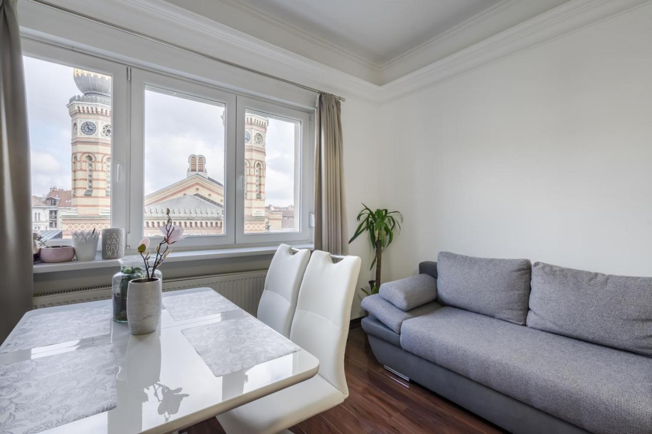 Breathless Panorama Synagogue Elegant Attic Free Parking Reservation Needed Budapest Eksteriør billede