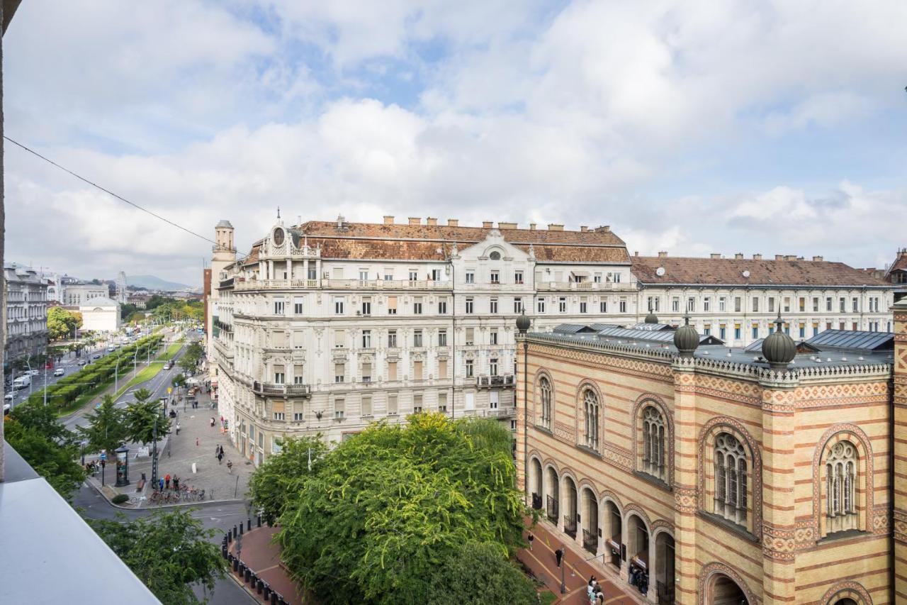 Breathless Panorama Synagogue Elegant Attic Free Parking Reservation Needed Budapest Eksteriør billede