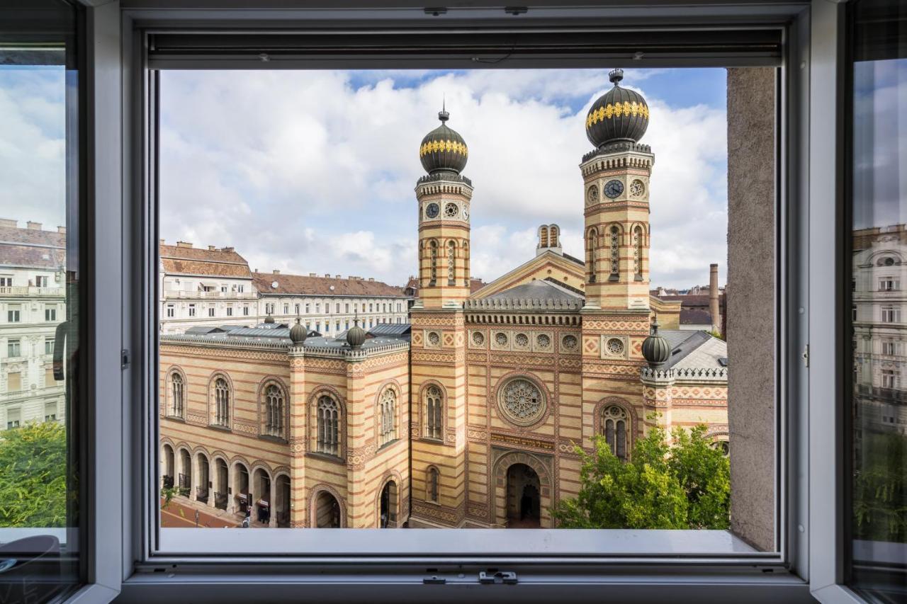 Breathless Panorama Synagogue Elegant Attic Free Parking Reservation Needed Budapest Eksteriør billede