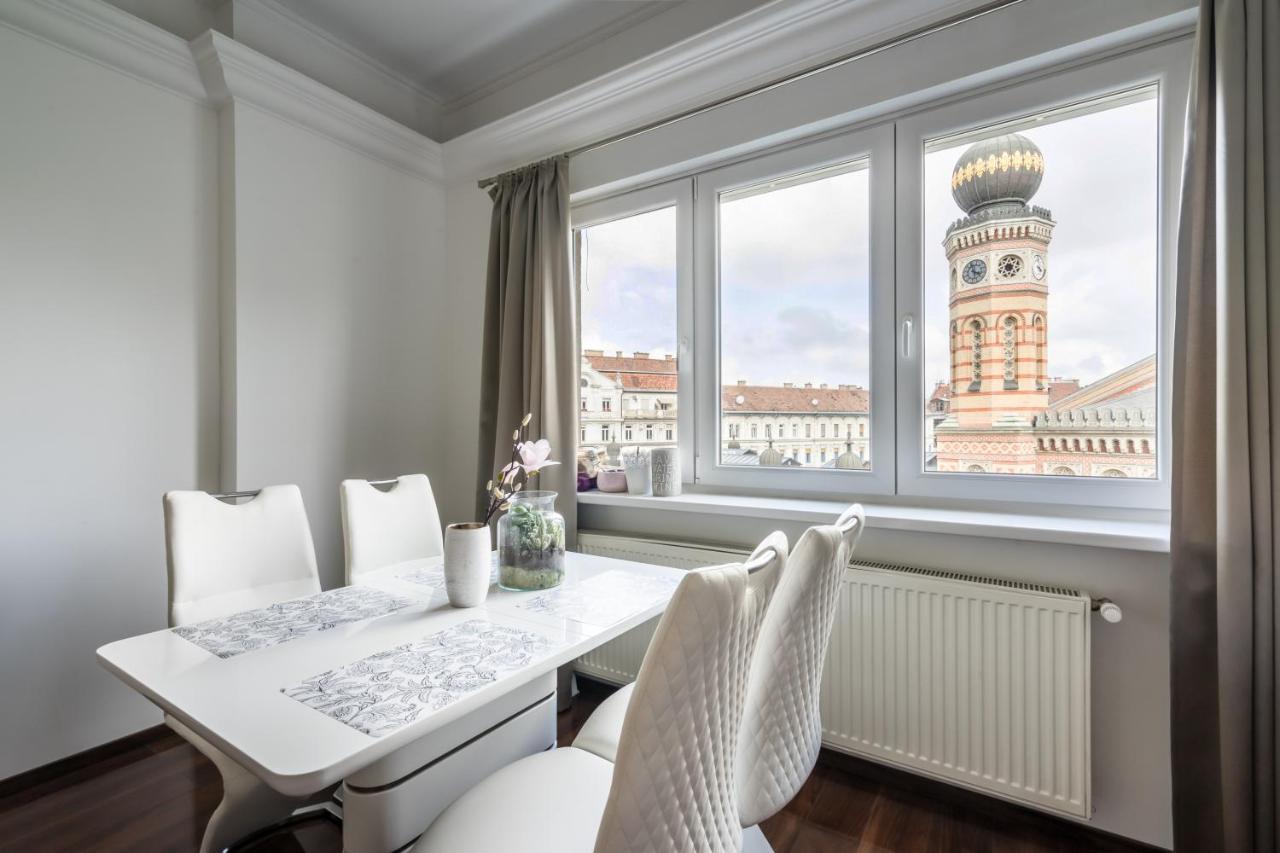 Breathless Panorama Synagogue Elegant Attic Free Parking Reservation Needed Budapest Eksteriør billede